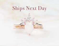 DIY Breastmilk Ring | Stackable 2pcs Crown Teardrop | Gift For Breastfeeding Mothers | Birthday | Anniversary | Mother's Day | Christmas