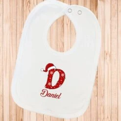Personalised Christmas Baby Bibs | Custom Baby Bib | Cotton Drooling Bib | Newborn Baby Gift 16 Personalised Christmas Baby Bibs | Custom Baby Bib | Cotton Drooling Bib | Newborn Baby Gift -Jewellery Soldes Boutique il fullxfull.5626752693 dd4o