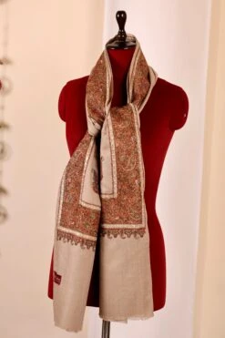 Handmade Pashmina Cashmere Shawl, Hand Embroidery Kashmiri Pashmina Silk Shawl, Premium Cashmere Scarfs, Soft & Warm Shawls, Christmas Gift -Jewellery Soldes Boutique il fullxfull.5631780314 3t4o