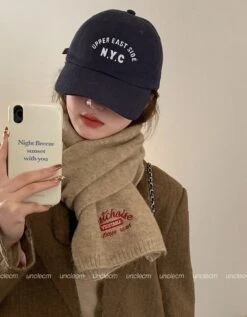 Cashmere Winter Scarf, Warm Cosy Soft Scarf, Thickened Chunky Knit Scarf, Long Colorful, Christmas Gift -Jewellery Soldes Boutique il fullxfull.5634643412 ejul