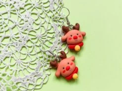 Rodolf The Christmas Reindeer Earrings