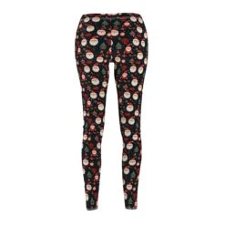 Women's Santa Clause Christmas Leggings, Ladies Holiday Leggings, Santa Leggings, Holiday Pants, Gift For Her -Jewellery Soldes Boutique il fullxfull.5643002931 koet