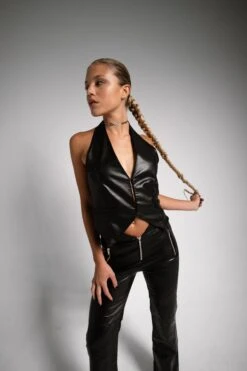 Women's Waistcoat Sleeveless Christmas Dinner Jacket Party Wear Vest For Women