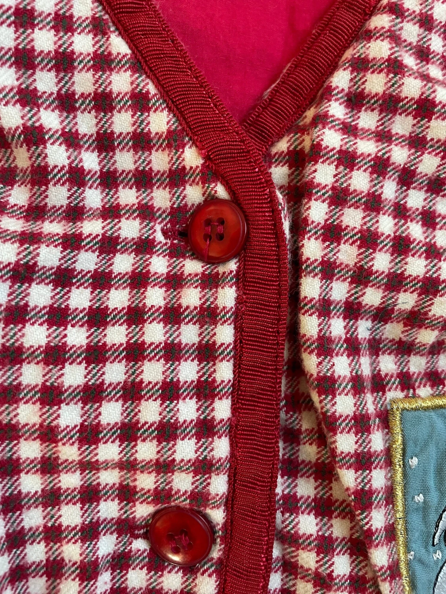 Vintage 90s Santa Vest, Vintage Santa Vest, 90s Christmas Vest, Vintage Holiday Vest, Vintage Santa Patches Vest, Christmas Plaid Santa Vest 10 Vintage 90s Santa Vest, Vintage Santa Vest, 90s Christmas Vest, Vintage Holiday Vest, Vintage Santa Patches Vest, Christmas Plaid Santa Vest - Image 8