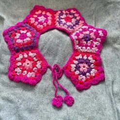 Detachable Colorful Collar, Removable Fringed Collar, Handmade Accessory, Oversized Collar,Wearable Art, Christmas Gift , Gift For Her -Jewellery Soldes Boutique il fullxfull.5651192387 1w8o