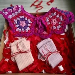 Detachable Colorful Collar, Removable Fringed Collar, Handmade Accessory, Oversized Collar,Wearable Art, Christmas Gift , Gift For Her -Jewellery Soldes Boutique il fullxfull.5651194429 ius2