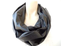 Black Leather Scarf- Infinity Scarf Women- Christmas Gift Ideas- Leather Anniversary Gift For Man- Unisex Gift Loop- Black Winter Accessory 7 Black Leather Scarf- Infinity Scarf Women- Christmas Gift Ideas- Leather Anniversary Gift For Man- Unisex Gift Loop- Black Winter Accessory -Jewellery Soldes Boutique il fullxfull.566178947 a64y