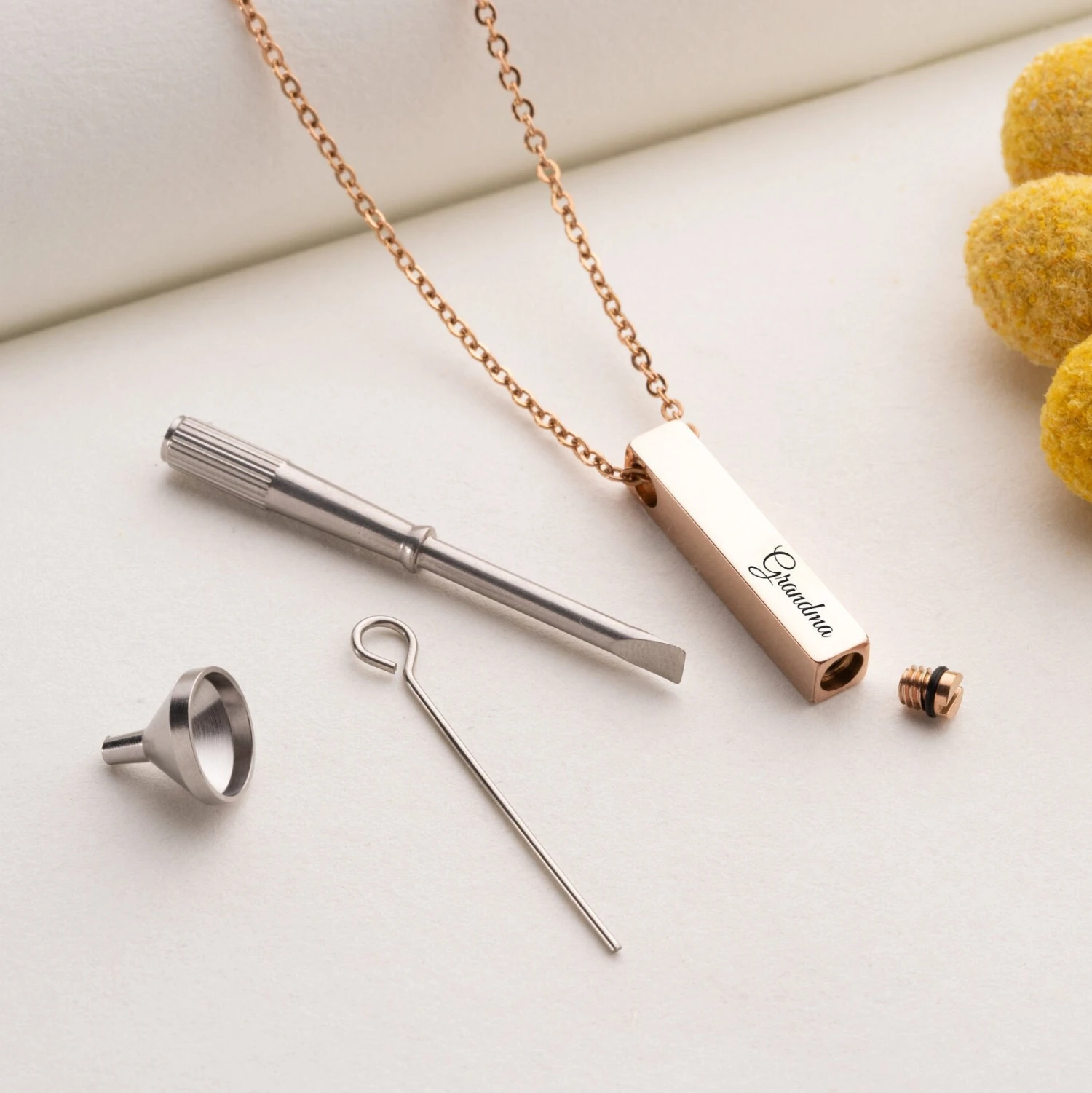 Personalized Cremation Urn Necklace, Necklace For Ashes, Custom Urn Necklace, Dog Pets Ashes, Urn Necklace For Ashes, Christmas Gift 11 Personalized Cremation Urn Necklace, Necklace For Ashes, Custom Urn Necklace, Dog Pets Ashes, Urn Necklace For Ashes, Christmas Gift - Image 9