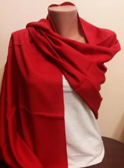 Classy Red Pashmina, Fringed Scarf ,Stylish Scarf, Classy Scarf, Red Dress, Red Accessory, Winter Soft Scarf, Christmas Gifts, Birthday