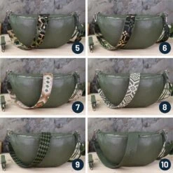 Fanny Pack With Leather Belt And Patterned Belt, Women Shoulder Bag Leather With Extra Strap, Belly Bag, Christmas And Valentine's Day Gift 17 Fanny Pack With Leather Belt And Patterned Belt, Women Shoulder Bag Leather With Extra Strap, Belly Bag, Christmas And Valentine's Day Gift -Jewellery Soldes Boutique il fullxfull.5673548923 s1hv