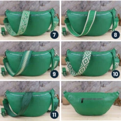 Fanny Pack With Leather Belt And Patterned Belt, Women Shoulder Bag Leather With Extra Strap, Belly Bag, Christmas And Valentine's Day Gift 19 Fanny Pack With Leather Belt And Patterned Belt, Women Shoulder Bag Leather With Extra Strap, Belly Bag, Christmas And Valentine's Day Gift -Jewellery Soldes Boutique il fullxfull.5673549049 etdg