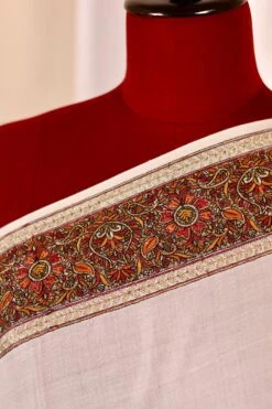 Authentic Pashmina Cashmere Shawl, Handmade White Kashmiri Pashmina Silk Shawl, Premium Cashmere Scarfs, Soft & Warm Shawls, Christmas Gift -Jewellery Soldes Boutique il fullxfull.5679751259 bbb1