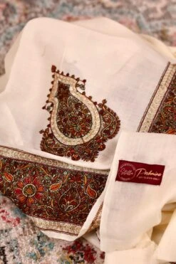 Authentic Pashmina Cashmere Shawl, Handmade White Kashmiri Pashmina Silk Shawl, Premium Cashmere Scarfs, Soft & Warm Shawls, Christmas Gift -Jewellery Soldes Boutique il fullxfull.5679751361 prsv