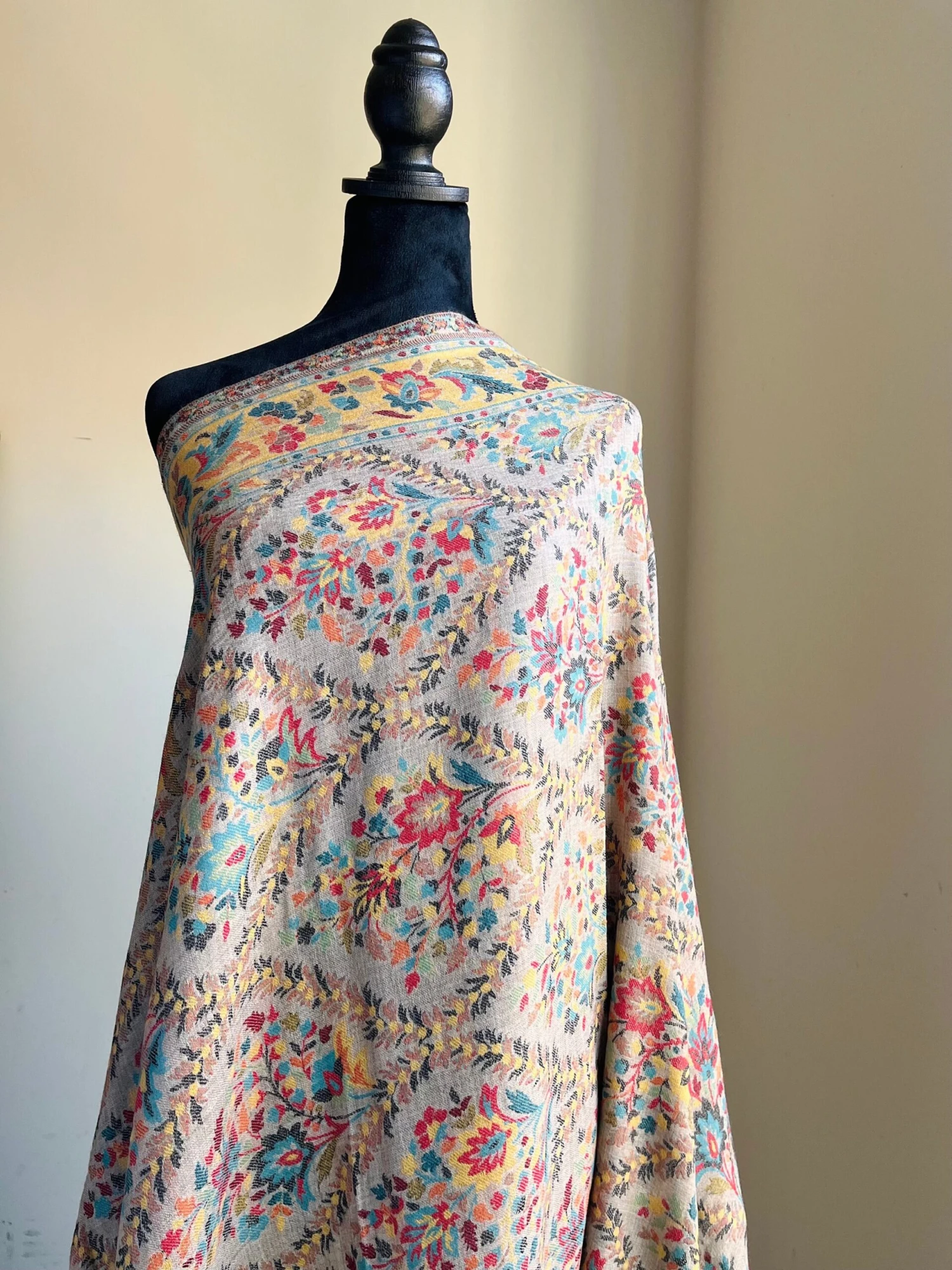 Kashmiri Cashmere Kani Shawl, Designer Wrap, Pashmina Scarf, Wedding Christmas Gift,40*80” Ultra Soft Elegant Wedding Or Winter Comfy Wrap 3 Kashmiri Cashmere Kani Shawl, Designer Wrap, Pashmina Scarf, Wedding Christmas Gift,40*80” Ultra Soft Elegant Wedding Or Winter Comfy Wrap