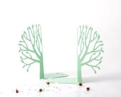 Metal Bookends - Spring Mint - // Modern Home Nursery Decor // Housewarming // Christmas // New Baby // Baby Shower Gift // FREE SHIPPING -Jewellery Soldes Boutique il fullxfull.590242510 7kd7