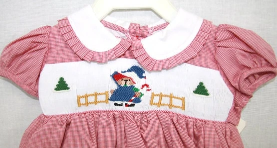 Smocked Dresses Baby Girl, Toddler Christmas Dress, Smocked Christmas Dresses Baby Girl, Dress Baby, Christmas Dress For Girls, A038 4 Smocked Dresses Baby Girl, Toddler Christmas Dress, Smocked Christmas Dresses Baby Girl, Dress Baby, Christmas Dress For Girls, A038 - Image 2
