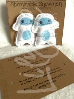 Yeti Hand Warmers - Pocket Size Abominable Snowman - Mini Stuffed Yeti - Christmas Gift - Stocking Stuffer -Jewellery Soldes Boutique il fullxfull.659487978 pkla