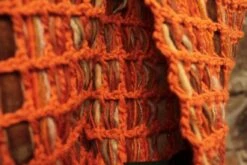 Knit Cotton Scarf, Orange Scarf, Large Cotton Scarf, Crochet Knited, Orange Summer Scarf, Crochet Scarf, Orange Knit Scarf, Christmas Gift -Jewellery Soldes Boutique il fullxfull.667032890 mqr0