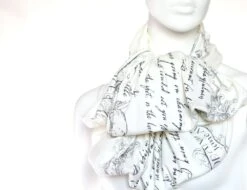 Pride And Prejudice Book Scarf, Infinity Scarf, Literary Scarf, Author Gifts, Booklover Gift, Graduation Gift, Christmas Gift -Jewellery Soldes Boutique il fullxfull.679445629 8piz
