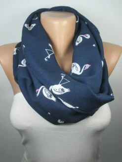 Flamingo Scarf Unique Gift For Women Baby Shower Scarf Infinity Animal Scarf Women Scarf Christmas Gift For Women For Her For Mom -Jewellery Soldes Boutique il fullxfull.681962893 tu9p