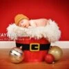 Newborn, Baby, Toddler, Child, Christmas Basket Photography Digital Backdrop Prop For Photographers