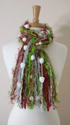 BEST SELLER Christmas Scarf, The Grinchie, Necklace Scarf, Knotted Scarf, Fringe Scarf, Lime And Red Scarf, Scarf For Christmas Party 11 BEST SELLER Christmas Scarf, The Grinchie, Necklace Scarf, Knotted Scarf, Fringe Scarf, Lime And Red Scarf, Scarf For Christmas Party -Jewellery Soldes Boutique il fullxfull.688787200 ro5w
