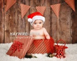 Newborn, Baby, Toddler, Child, Christmas Present Photography Digital Backdrop Prop For Photographers