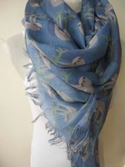 Sloth Scarf EXPRESS SHIPPING - Holiday Fashion - Christmas Gift - 2023 Women Fashion Accessory -lazy Animal Scarves/Gift Unisex Scarves2012 -Jewellery Soldes Boutique il fullxfull.690951217 e8yb