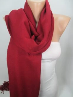 Burgundy Pashmina Scarf Shawl Unique Gift For Women Wedding Scarf Bridesmaids Gift Winter Scarf Winter Accessory Christmas Gift For Her Mom 9 Burgundy Pashmina Scarf Shawl Unique Gift For Women Wedding Scarf Bridesmaids Gift Winter Scarf Winter Accessory Christmas Gift For Her Mom -Jewellery Soldes Boutique il fullxfull.692600584 5e0x