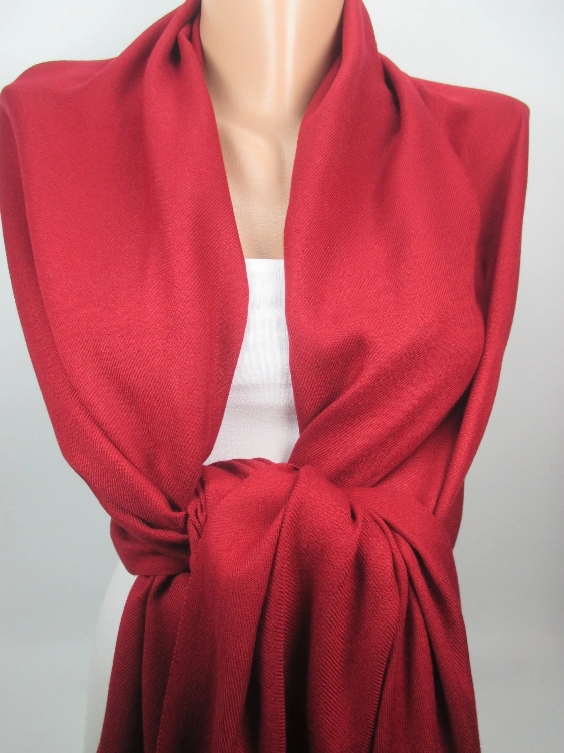 Burgundy Pashmina Scarf Shawl Unique Gift For Women Wedding Scarf Bridesmaids Gift Winter Scarf Winter Accessory Christmas Gift For Her Mom 7 Burgundy Pashmina Scarf Shawl Unique Gift For Women Wedding Scarf Bridesmaids Gift Winter Scarf Winter Accessory Christmas Gift For Her Mom - Image 5