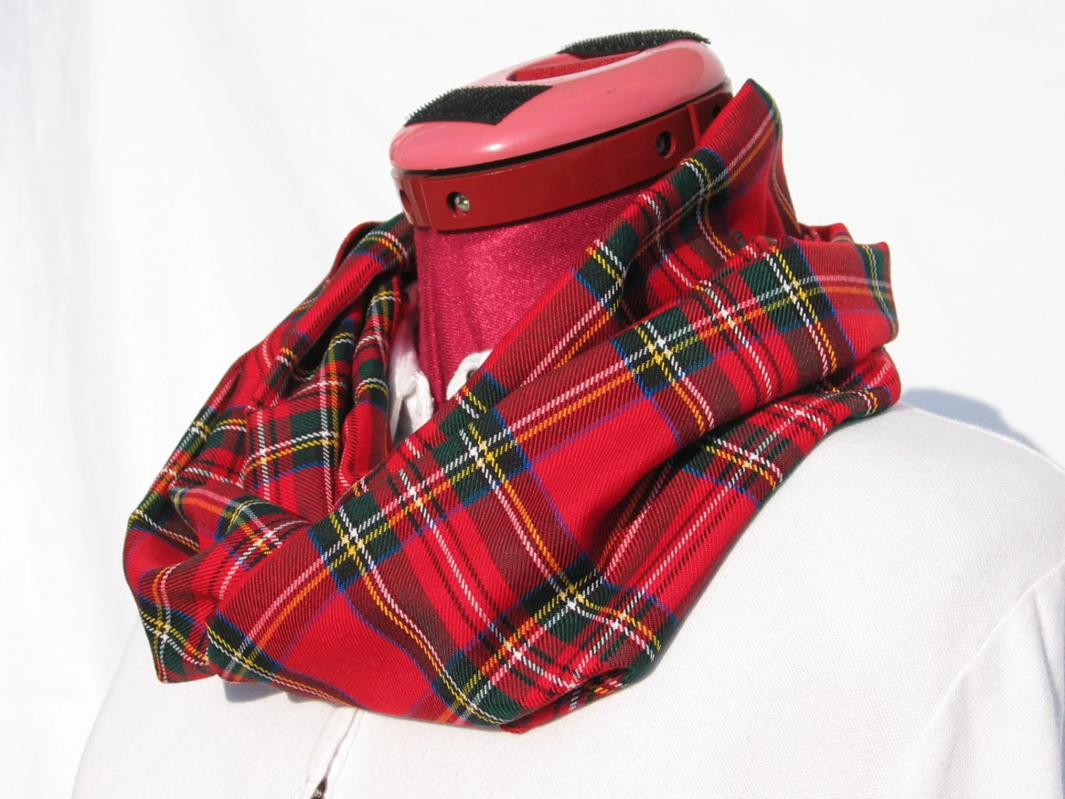 Royal Stewart Tartan Infinity Scarf A Popular Christmas Gift 4 Royal Stewart Tartan Infinity Scarf A Popular Christmas Gift - Image 2