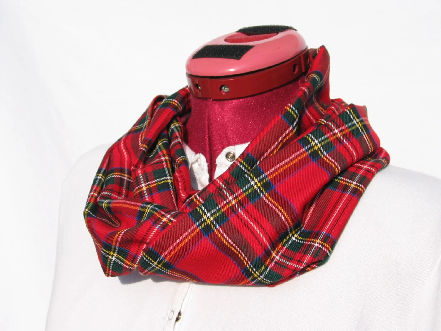 Royal Stewart Tartan Infinity Scarf A Popular Christmas Gift 7 Royal Stewart Tartan Infinity Scarf A Popular Christmas Gift - Image 5