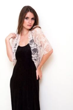 Lace Infinity Scarf With 4 Wearing Ways- Shawl, Shrug, Crisscross And Scarf. Versatile Wrap Convertible Scarf Shawl, Christmas Gift For Her -Jewellery Soldes Boutique il fullxfull.700142491 tuyy