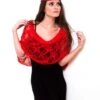 ON SALE- Red Shawl With 4 Wearing Ways- Shawl, Shrug, Crisscross Or Scarf. Christmas Gift For Mom, Lace Infinity Shawl Cover Up 1 ON SALE- Red Shawl With 4 Wearing Ways- Shawl, Shrug, Crisscross Or Scarf. Christmas Gift For Mom, Lace Infinity Shawl Cover Up -Jewellery Soldes Boutique il fullxfull.758518757 tam0