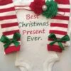 Baby Girl Christmas Outfit- Newborn And 3 Months- Newborn Leg Warmers - Best Christmas Present Ever -Funny Christmas Baby- Newborn Preemie -Jewellery Soldes Boutique il fullxfull.791273906 4mx9