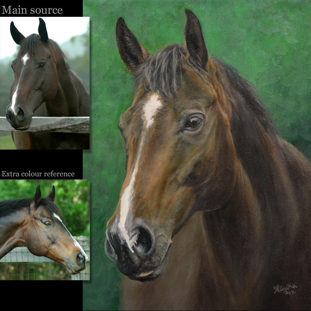 Horse Painting | Horse Portrait | Horse Gifts | Horse | Horse Art | Horse Portrait Painting | Oil Painting | Horse Memorial | Christmas 4 Horse Painting | Horse Portrait | Horse Gifts | Horse | Horse Art | Horse Portrait Painting | Oil Painting | Horse Memorial | Christmas - Image 2