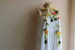 Daffodil Necklace- Crochet Lariat Scarf- Flower Lariat Scarf-Yellow,White ,Orange Daffodil/Jonquil/Narcissus Scarf-christmas Gift 16 Daffodil Necklace- Crochet Lariat Scarf- Flower Lariat Scarf-Yellow,White ,Orange Daffodil/Jonquil/Narcissus Scarf-christmas Gift -Jewellery Soldes Boutique il fullxfull.815045647 ig2b