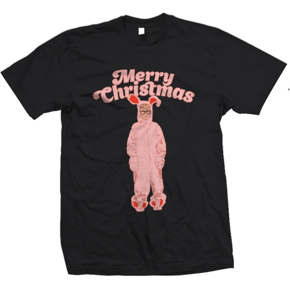 Ralphie Pink Bunny Costume A Christmas Story T-shirt 3 Ralphie Pink Bunny Costume A Christmas Story T-shirt