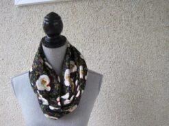 Christmas Infinity Scarf, Secret Santa Scarf, Santa Scarf, Holiday Infinity Scarf, Vintage Santa Scarf, Cotton Circle Scarf, Holiday Scarf 11 Christmas Infinity Scarf, Secret Santa Scarf, Santa Scarf, Holiday Infinity Scarf, Vintage Santa Scarf, Cotton Circle Scarf, Holiday Scarf -Jewellery Soldes Boutique il fullxfull.851994726 n2ev