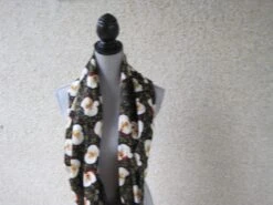 Christmas Infinity Scarf, Secret Santa Scarf, Santa Scarf, Holiday Infinity Scarf, Vintage Santa Scarf, Cotton Circle Scarf, Holiday Scarf 10 Christmas Infinity Scarf, Secret Santa Scarf, Santa Scarf, Holiday Infinity Scarf, Vintage Santa Scarf, Cotton Circle Scarf, Holiday Scarf -Jewellery Soldes Boutique il fullxfull.851994800 1yok