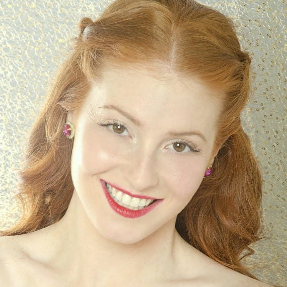 Emerald Earrings,Emerald Swarovski Earrings,Gift For Her,Green Crystal Earrings,Christmas Gift,Bridesmaids Earrings,Emerald Stud Earrings 4 Emerald Earrings,Emerald Swarovski Earrings,Gift For Her,Green Crystal Earrings,Christmas Gift,Bridesmaids Earrings,Emerald Stud Earrings - Image 2