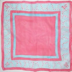 Candy Cane Scarf ~ Womens Christmas Scarf, Christmas Gift For Her, Red Christmas Accessories, Christmas Print Scarf, Candy Cane Accessories -Jewellery Soldes Boutique il fullxfull.862707199 mvvh