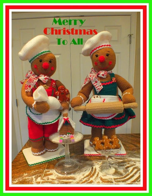 Chip & Cookie Christmas Gingerbread Doll Pattern© Updated!! 4 Chip & Cookie Christmas Gingerbread Doll Pattern© Updated!! - Image 2