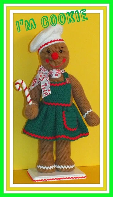 Chip & Cookie Christmas Gingerbread Doll Pattern© Updated!! 5 Chip & Cookie Christmas Gingerbread Doll Pattern© Updated!! - Image 3