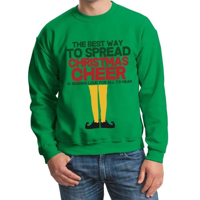 Adult Christmas Sweatshirt - The Best Way To Spread Christmas Cheer Is Singing Out Loud For All To Hear - Unisex Shirt - Item 2671 3 Adult Christmas Sweatshirt - The Best Way To Spread Christmas Cheer Is Singing Out Loud For All To Hear - Unisex Shirt - Item 2671