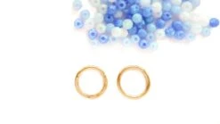 Christmas Sale - Helix Earring 16g - Helix Hoop Earring 16 Gauge Gold - 16g Gold Helix Earring