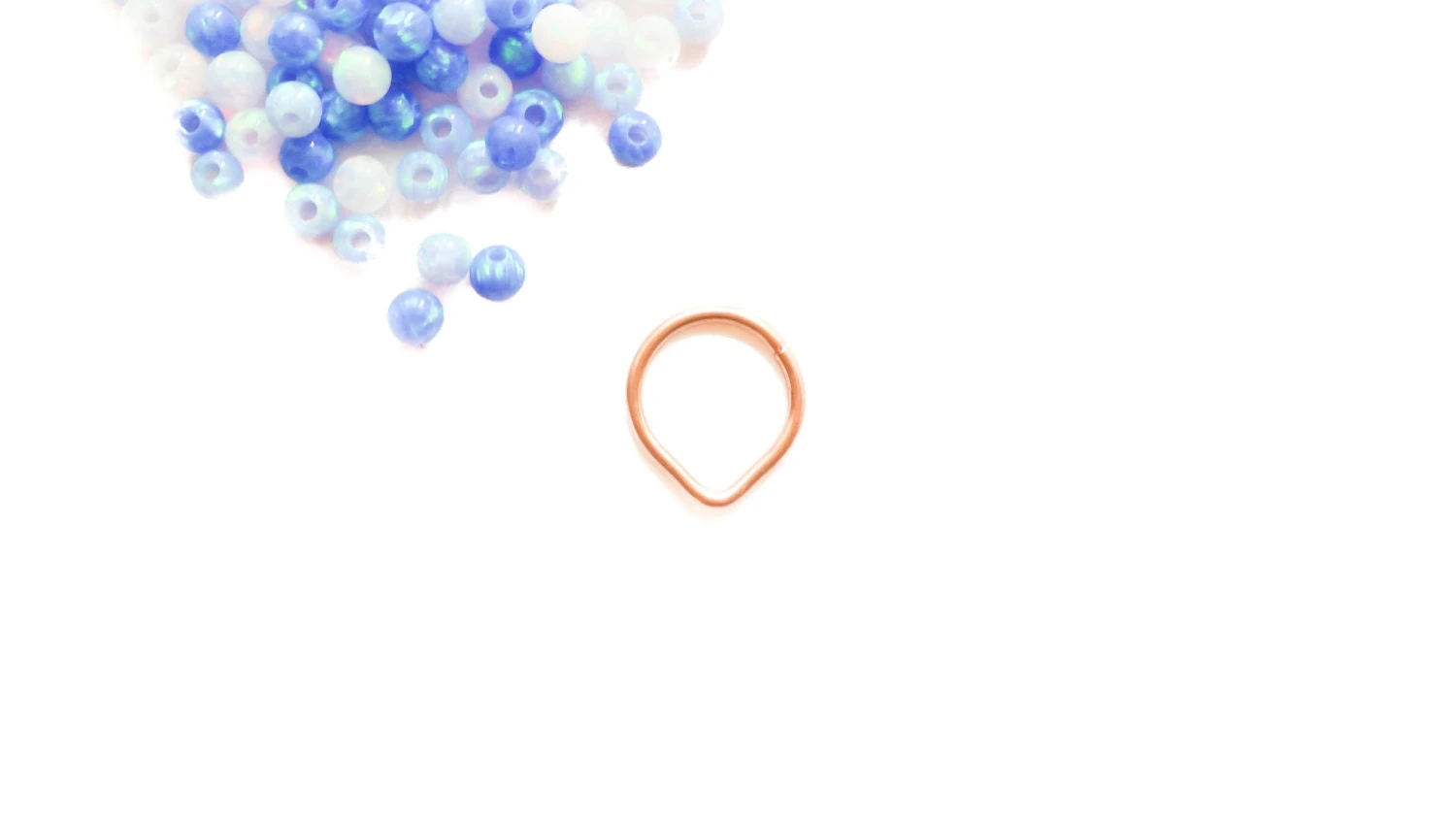 Christmas Sale - Rose Gold Helix Earring - Helix Ring - Triangle Helix Ring - Ear Jewelry Rose Gold - Rose Gold Helix Piercing Hoop 6 Christmas Sale - Rose Gold Helix Earring - Helix Ring - Triangle Helix Ring - Ear Jewelry Rose Gold - Rose Gold Helix Piercing Hoop - Image 4