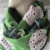 Cowl Infinity Scarf, / Women Scarf, Green Infinity Scarf, Winter Cool Scarf, Christmas Scarf, Women Accessories, Scarves