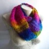 Handmade Rainbow Knitted Scarf/Infinity Scarf/Christmas Gift Ideas/Scarf For Her/scarf For Women Handmade/Knitted Gifts/infinity Scarf Knit 1 Handmade Rainbow Knitted Scarf/Infinity Scarf/Christmas Gift Ideas/Scarf For Her/scarf For Women Handmade/Knitted Gifts/infinity Scarf Knit -Jewellery Soldes Boutique il fullxfull.878828119 mbby