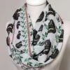 Sloth Scarf Infinity Scarf White Circle Scarf Loop Scarf Scarves Shawls Spring Fall Winter Summer Fashion Christmas Gift For Her -Jewellery Soldes Boutique il fullxfull.896356175 nr6m